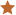 Orange five-pointed star icon.